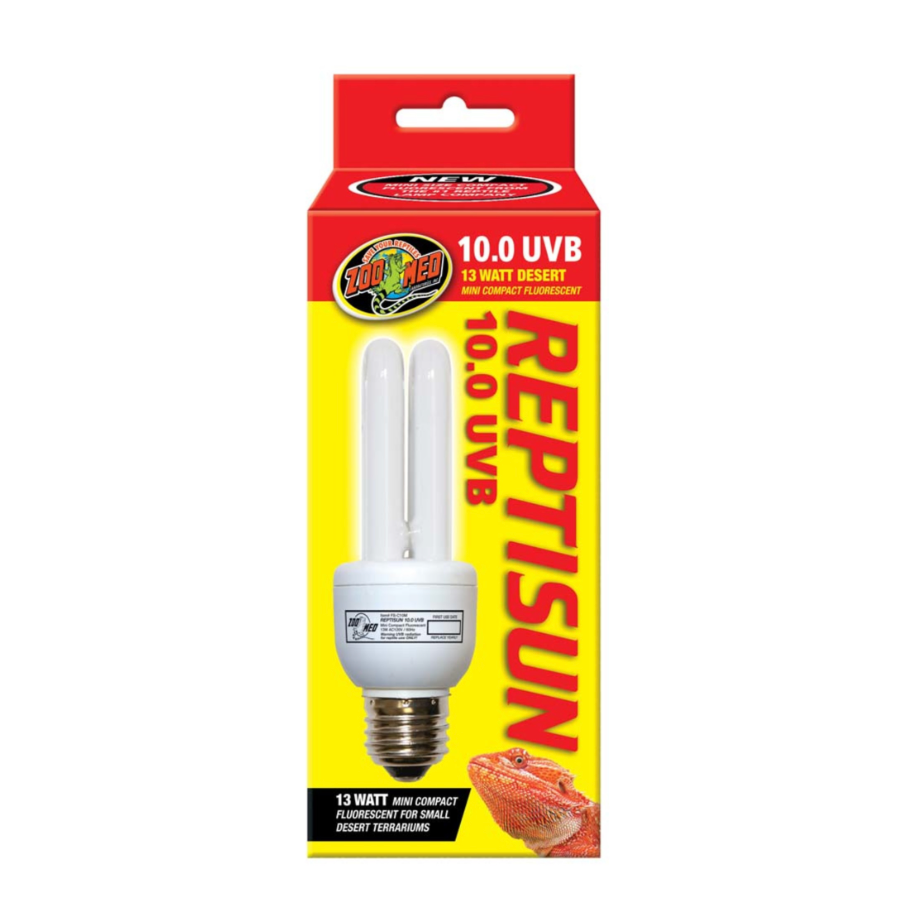 Zoo Med ReptiSun 10.0 UVB Desert Mini Compact Fluorescent 13W
