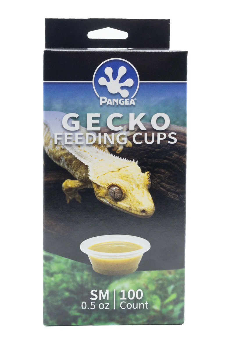 0.5 oz Plastic Gecko Feeding Cups – Retail Box (100)