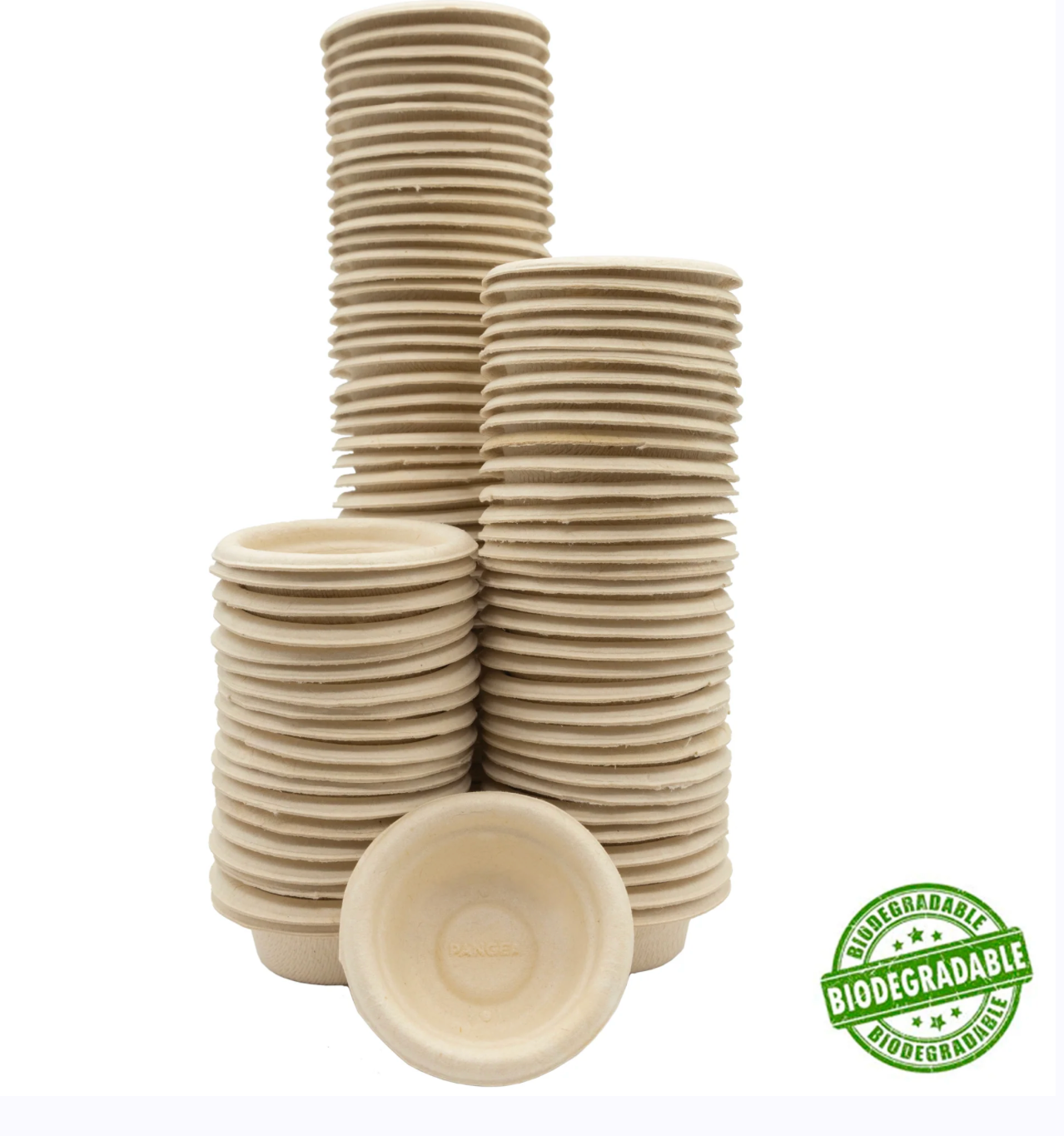 0.5 oz Biodegradable Gecko Feeding Cups – Sleeve of 100