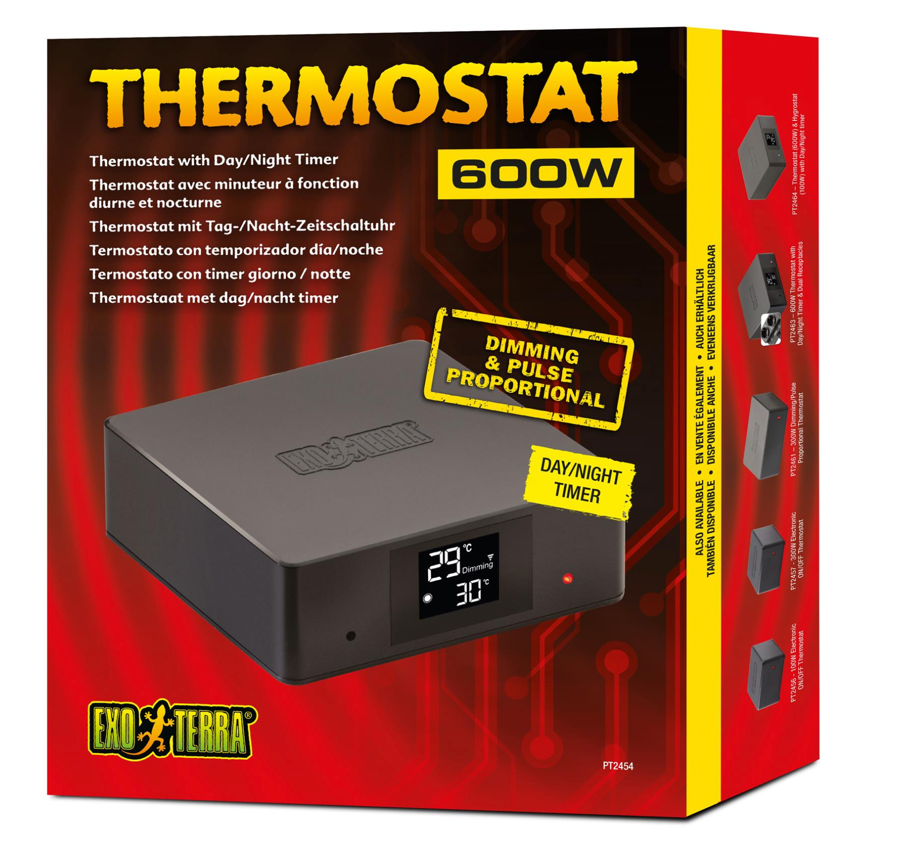 EXO TERRA THERMOSTAT 600WT DAY/NIGHT TIMER