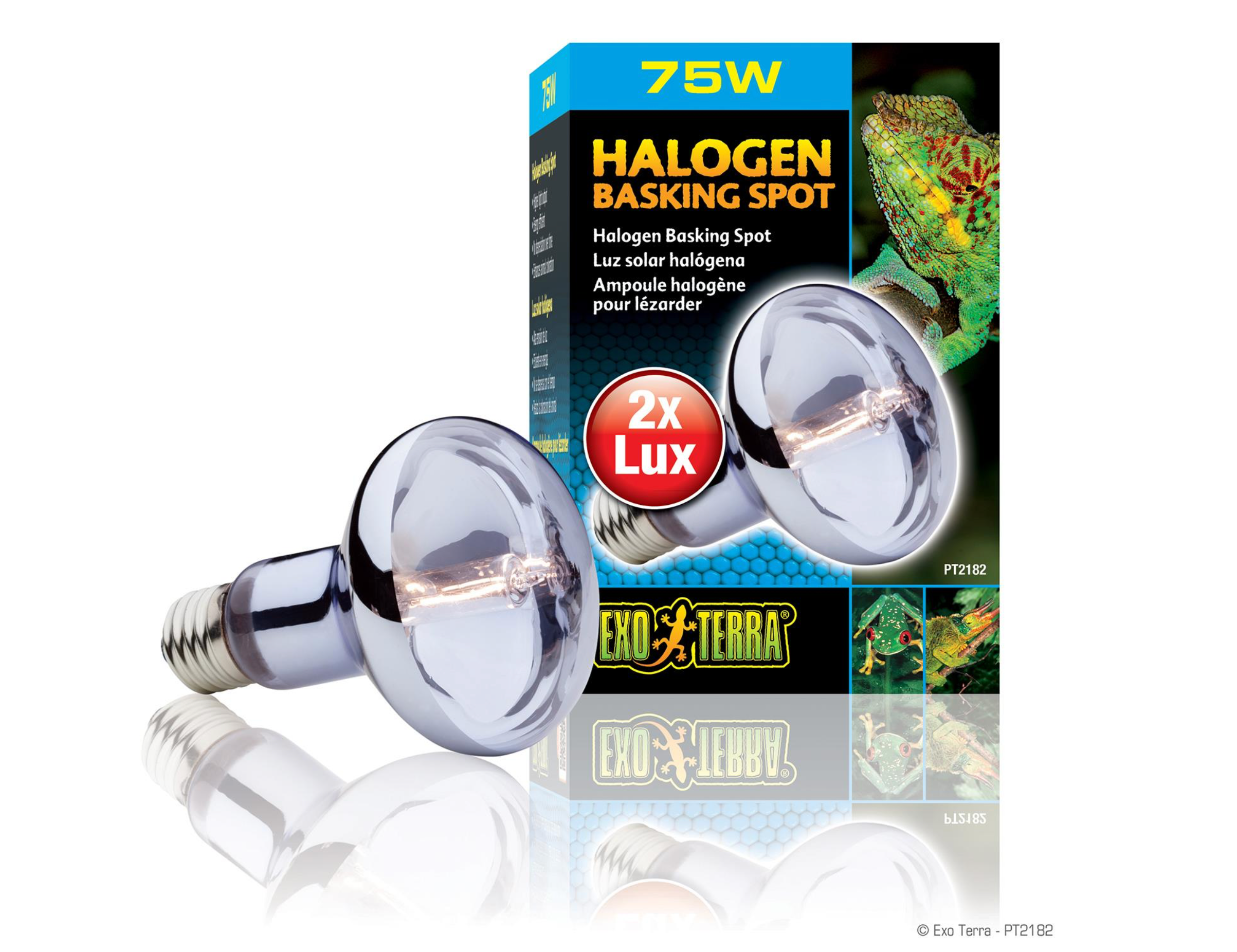 U/A EXO TERRA HALOGEN BASK 75WT SPOT LMP