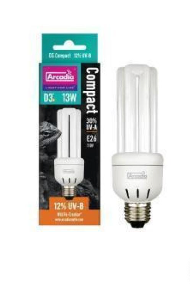 Arcadia® D3 12% UVB Compact Bulb - 13W