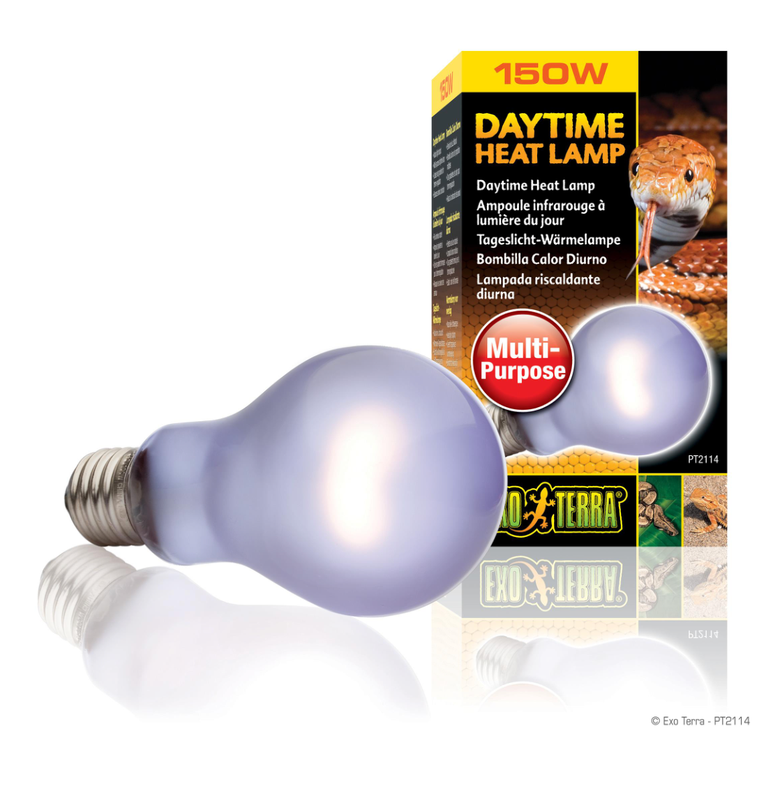 Exo Terra Daytime A21 Heat Lamp 150 watt