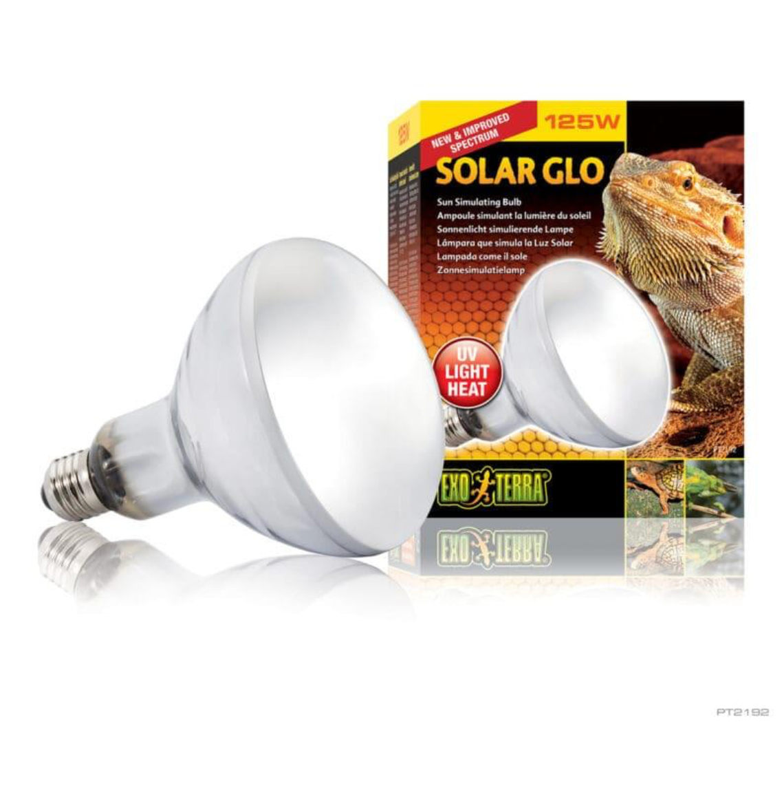 Exo Terra Solar-Glo Self Ballasted Mercury Vapor Lamp 125 watt