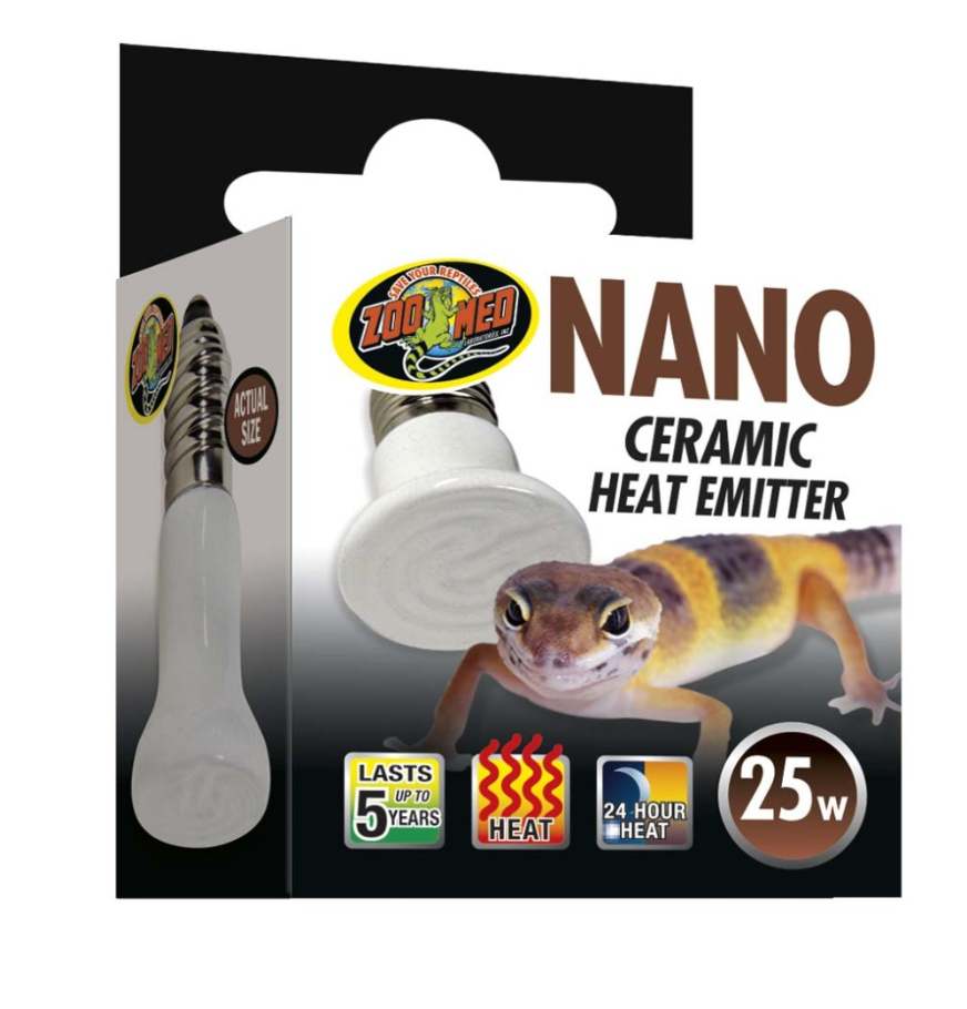 Zoo Med Nano Ceramic Heat Emitter 1ea/25 W