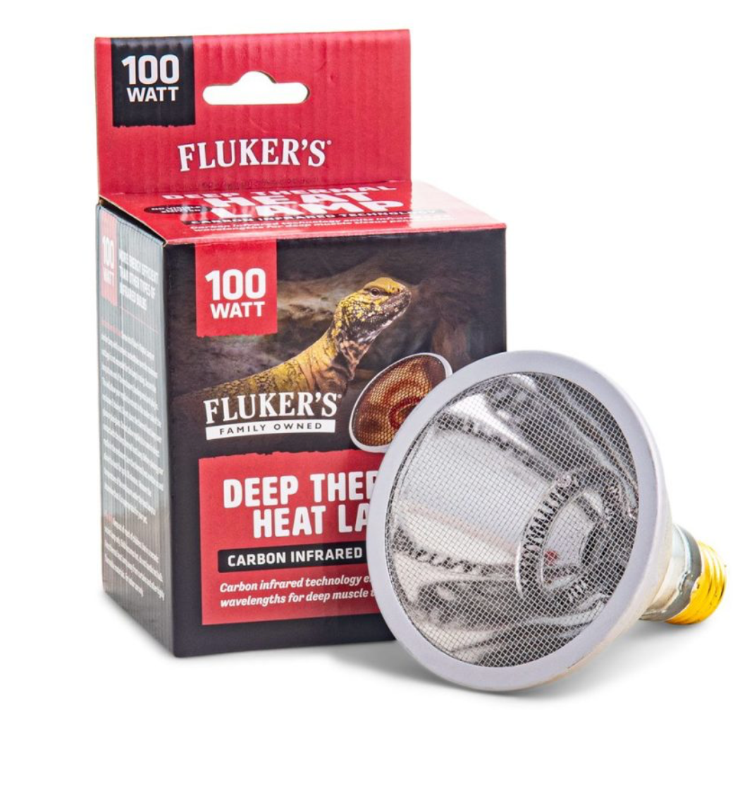 Fluker's Deep Thermal Heat Lamp 1ea/100 W