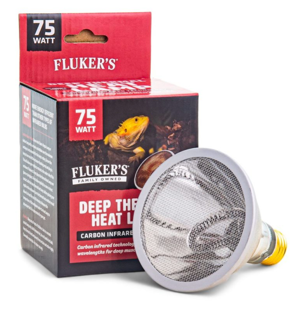 Fluker's Deep Thermal Heat Lamp 1ea/75 W