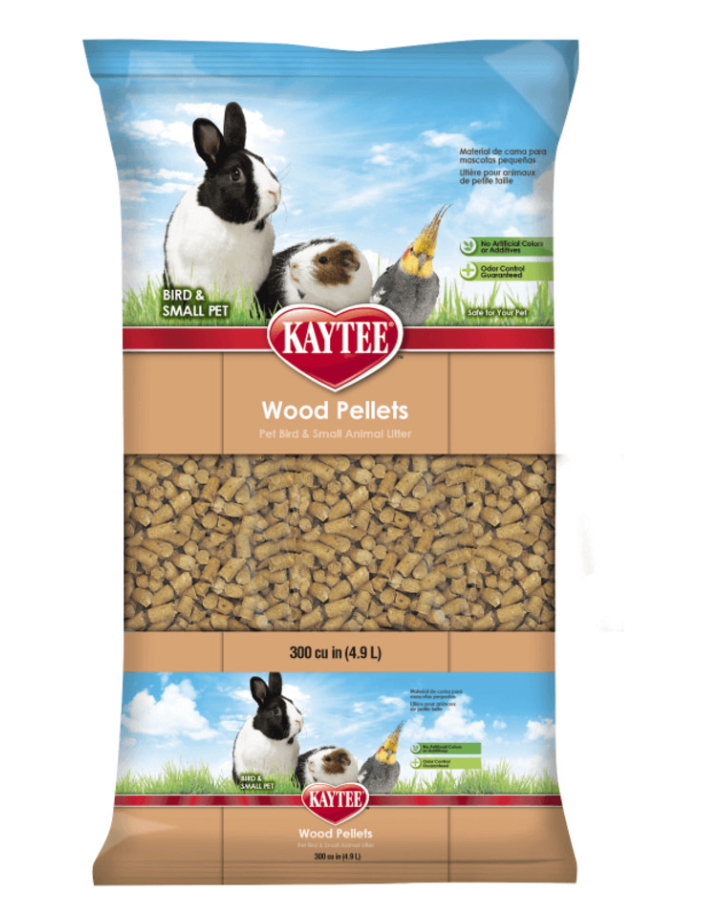 Kaytee Wood Pellets Litter 1ea/8 lb