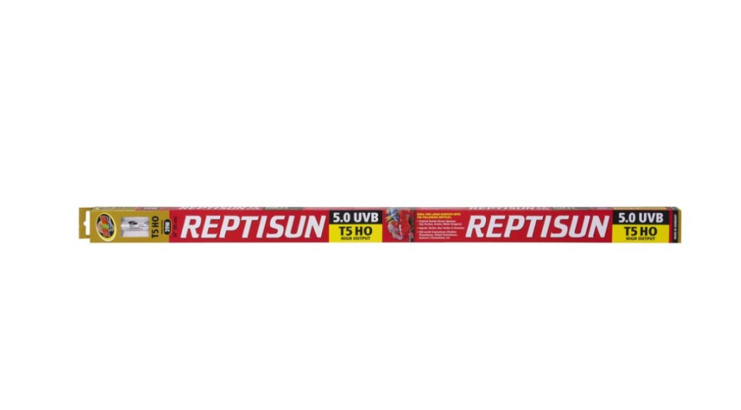 Zoo Med ReptiSun 5.0 UVB T5 HO High Output Linear Lamp White, 1ea/34 in