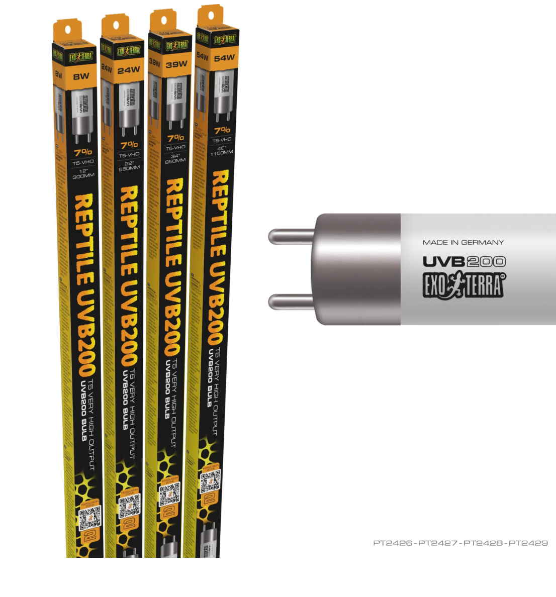 Exo Terra Reptile UVB200 VHO T5 Bulb 12"