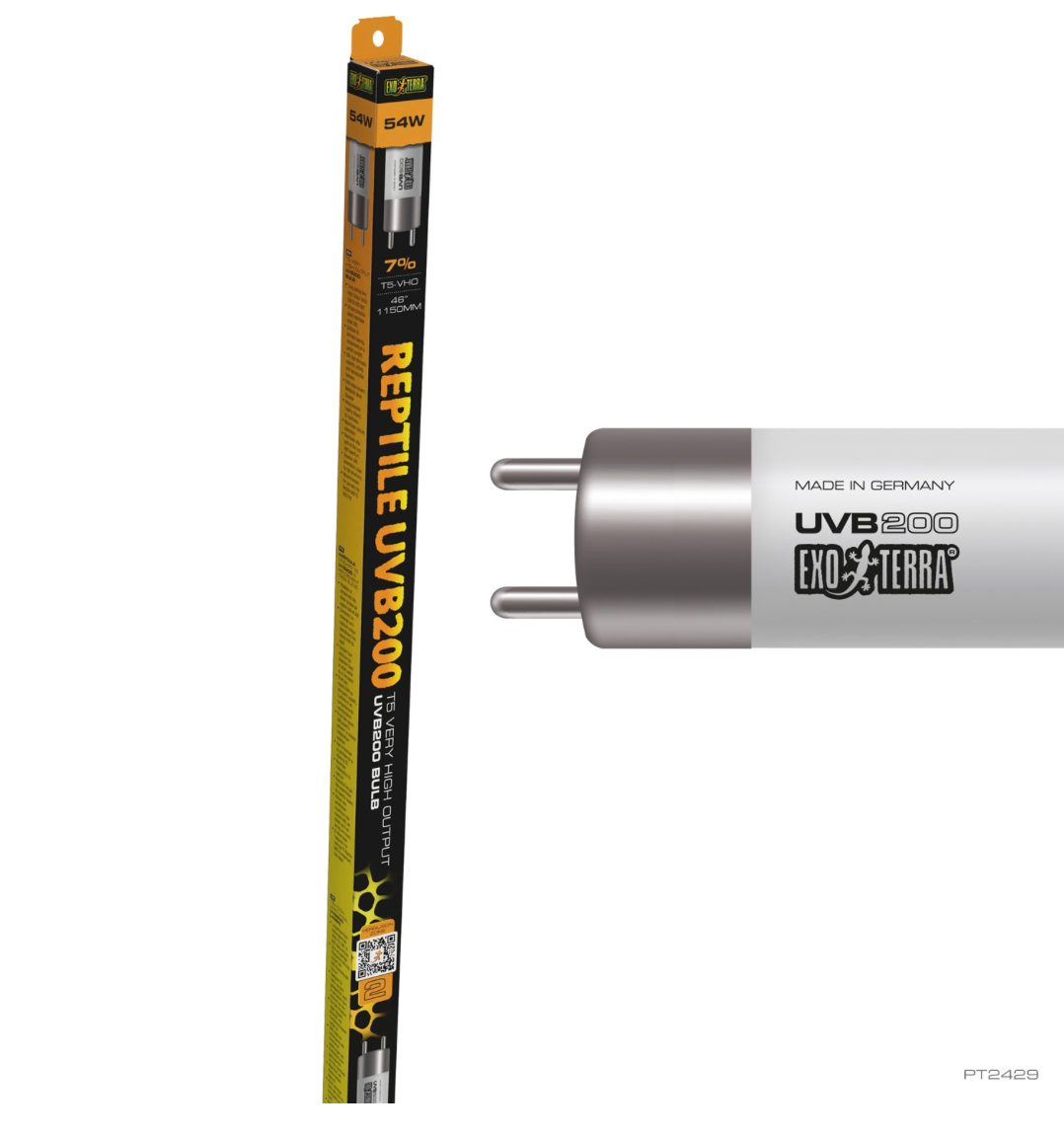 Exo Terra Reptile UVB200 VHO T5 Bulb 46"