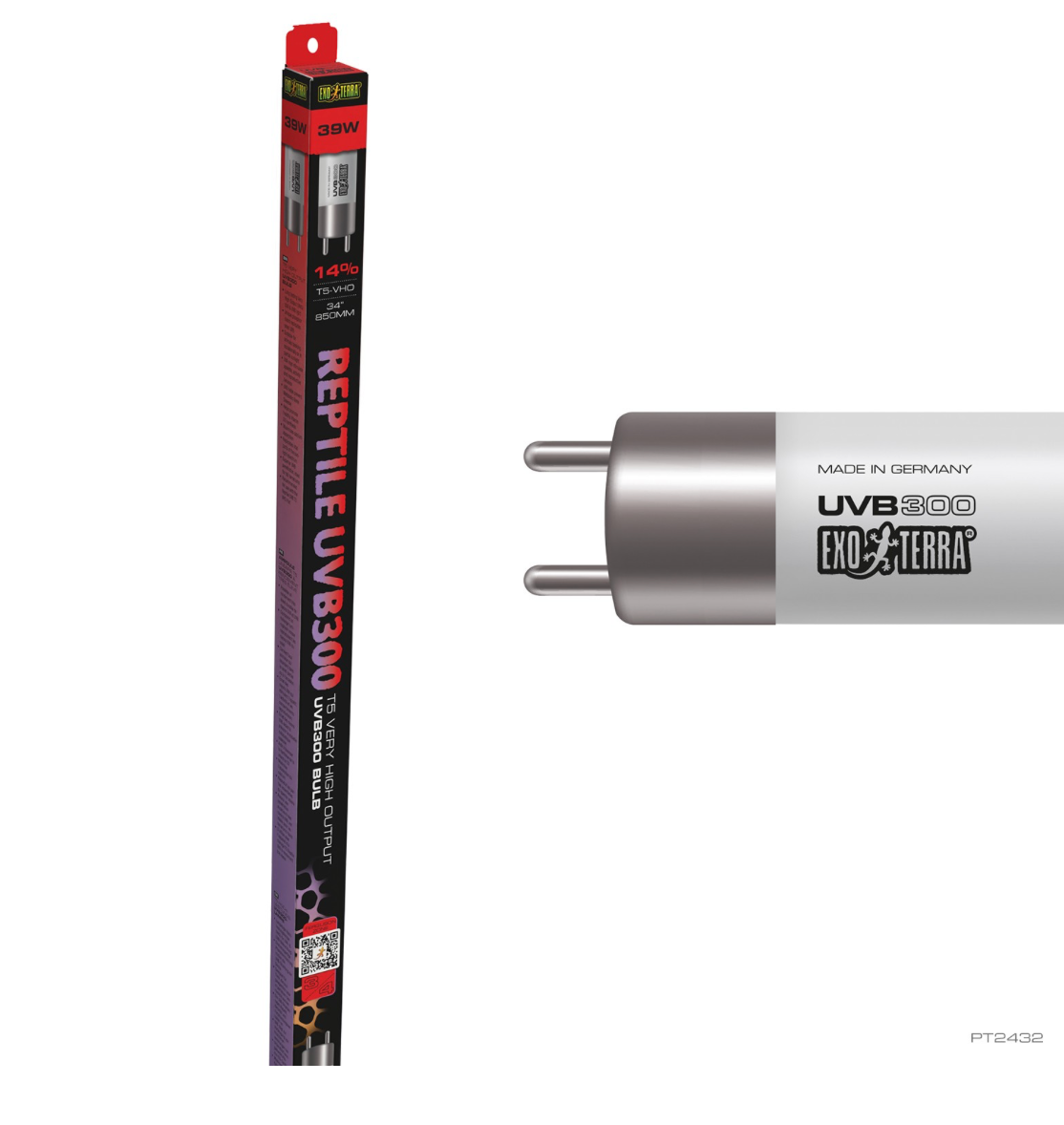 Exo Terra Reptile UVB300 VHO T5 Bulb 34"