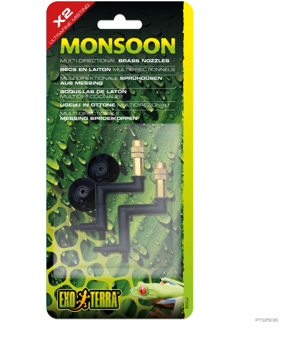 EXO TERRA MONSOON BRASS NOZZLE NANO