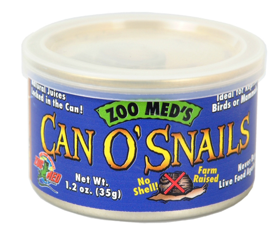 Zoo Med Can O' Snails Reptile Wet Food 1ea/1.7 oz