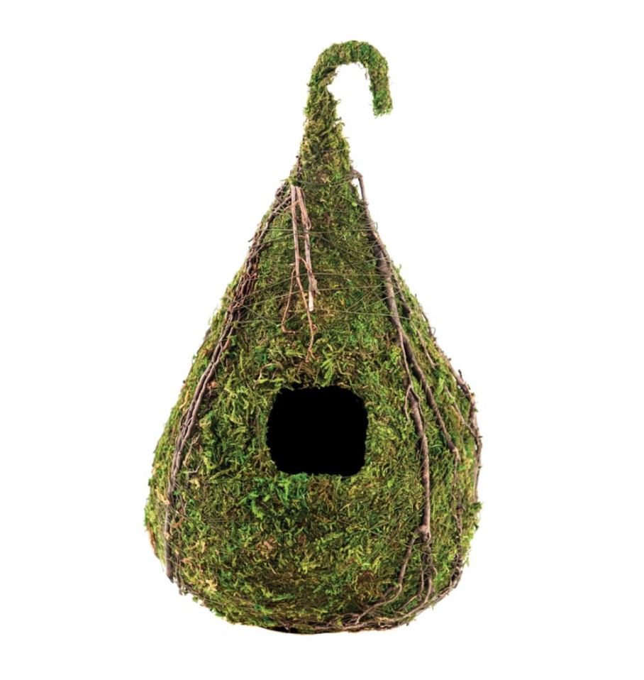 Galapagos Raindrop Deco Birdhouse Fresh Green, 1ea/6Inx10 in