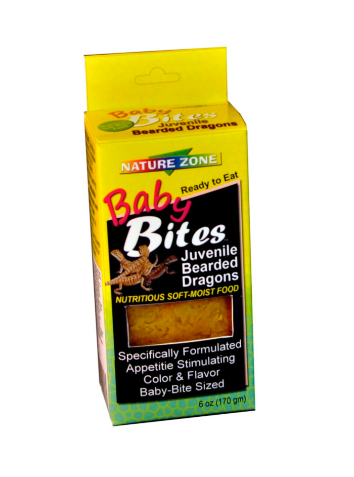 Nature Zone Bearded Dragon Baby Bites Gel Food 1ea/6 oz$S
