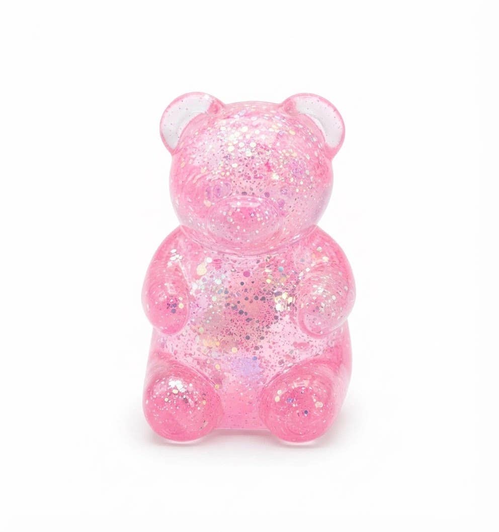 K & S WHOLESALE INC - Gummy Bear Glitter Squish 12CT PDQ