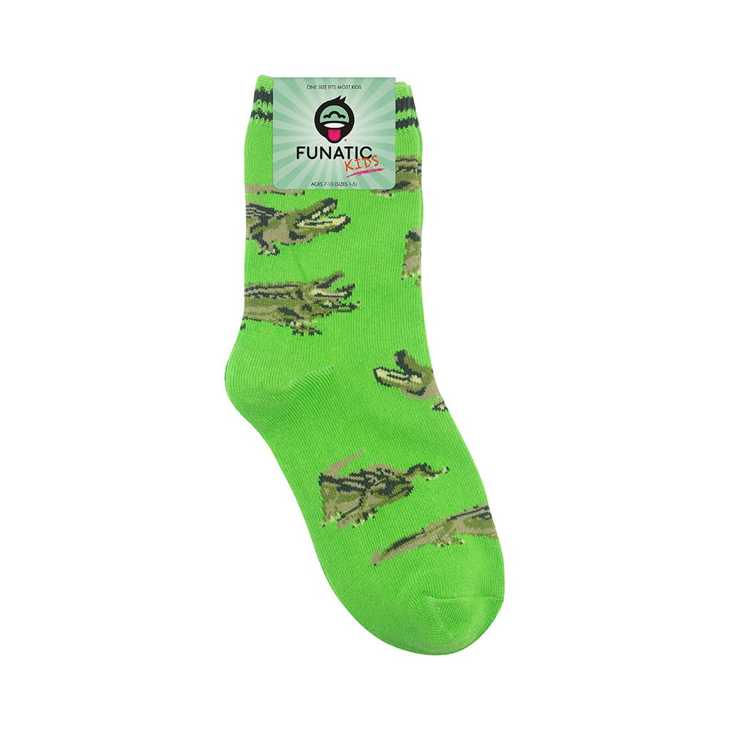 Alligator Kid's Socks - Closeout | Funatic