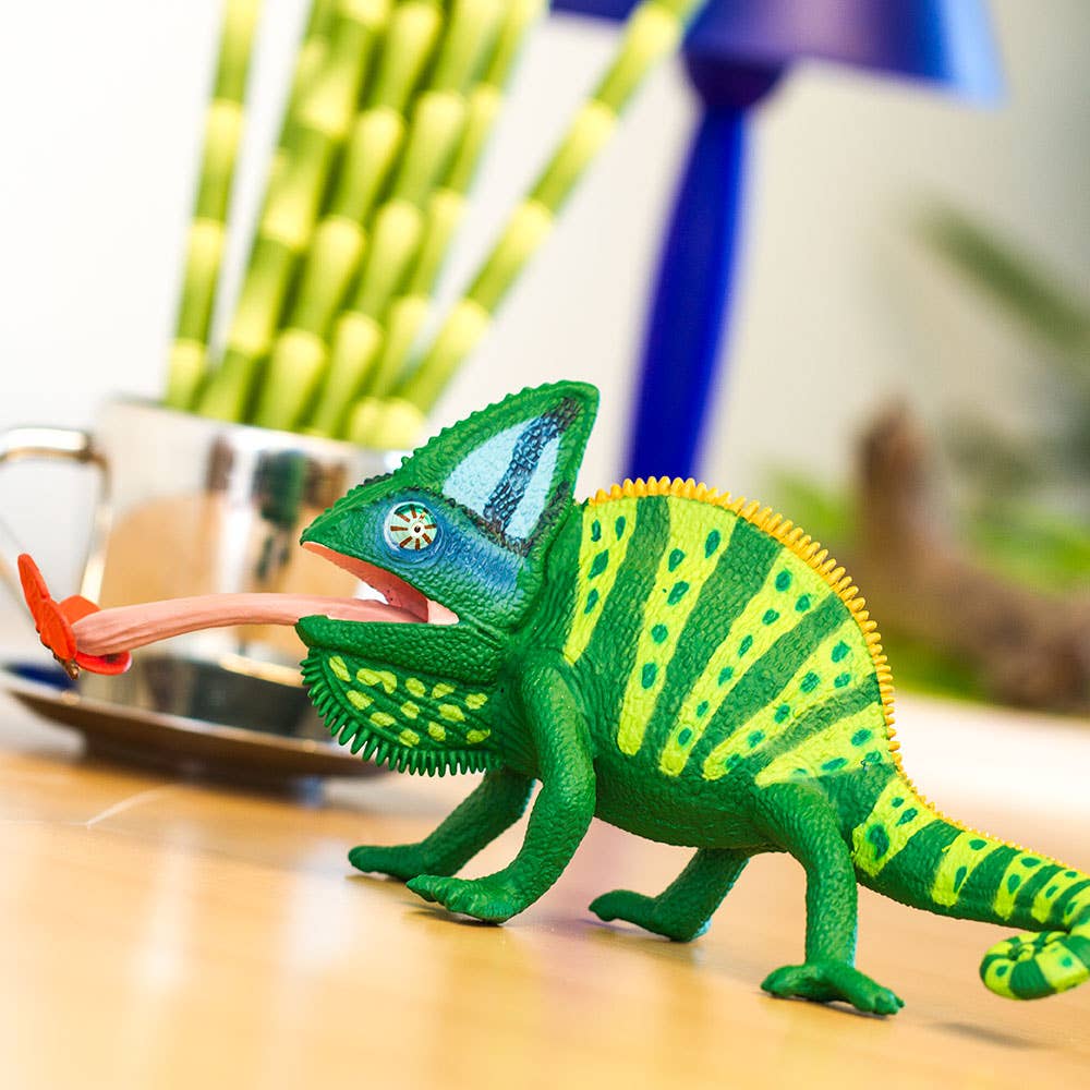 Veiled Chameleon Figurine Toy