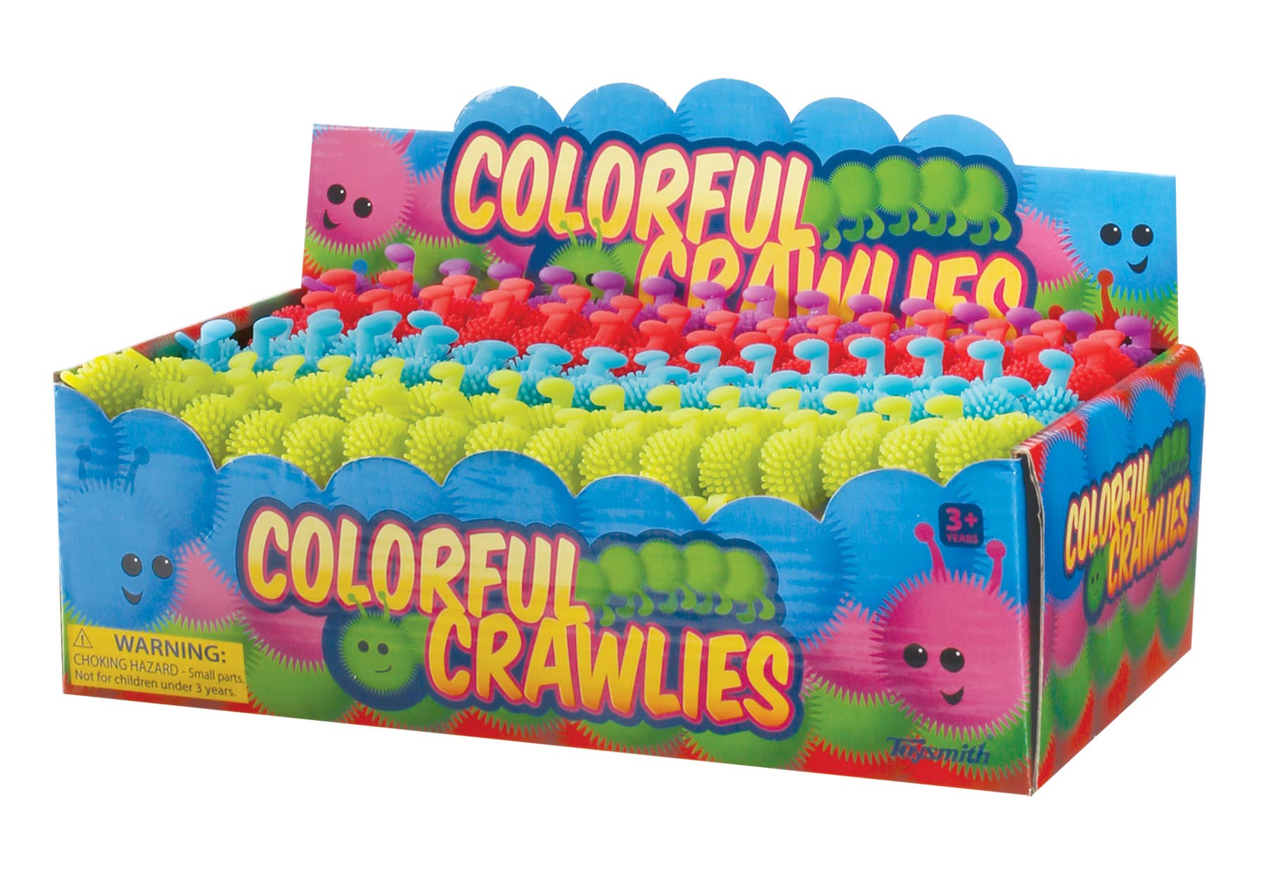 Colorful Crawlies, Squishy Stretchy Tactile Toy Worm