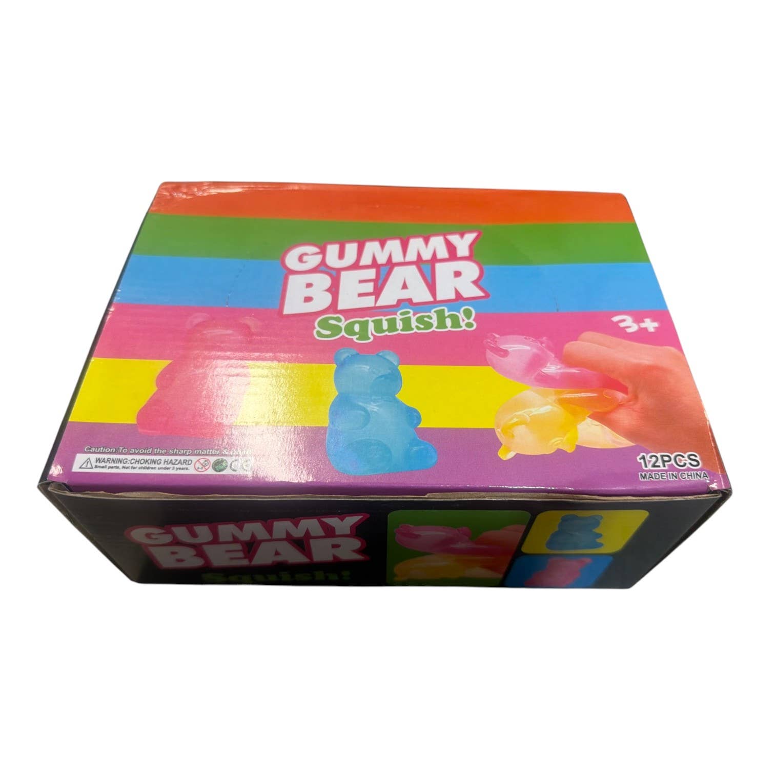 K & S WHOLESALE INC - Gummy Bear Squish 12ct PDQ