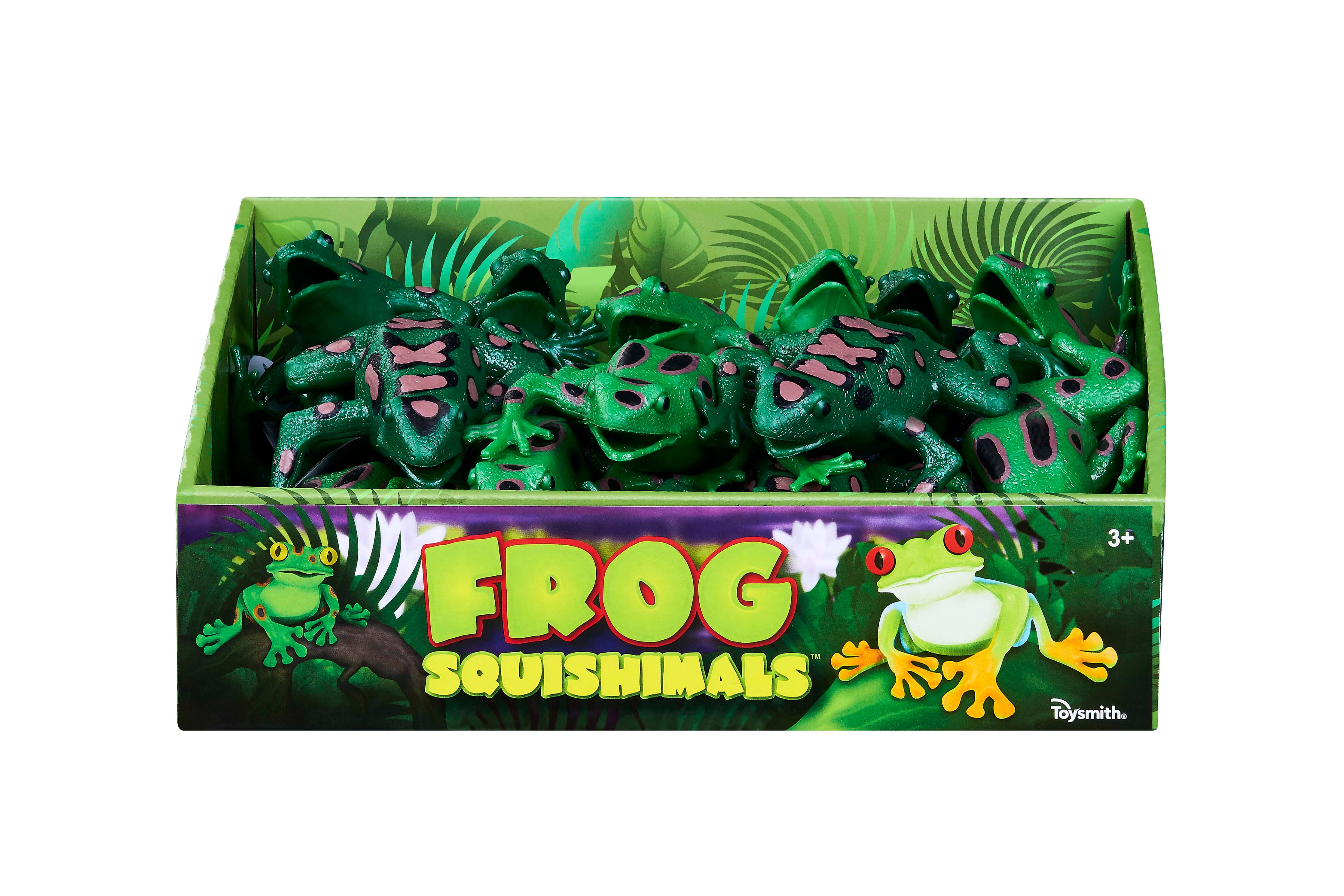 Toysmith - Frog Squishimals Squishy Toys